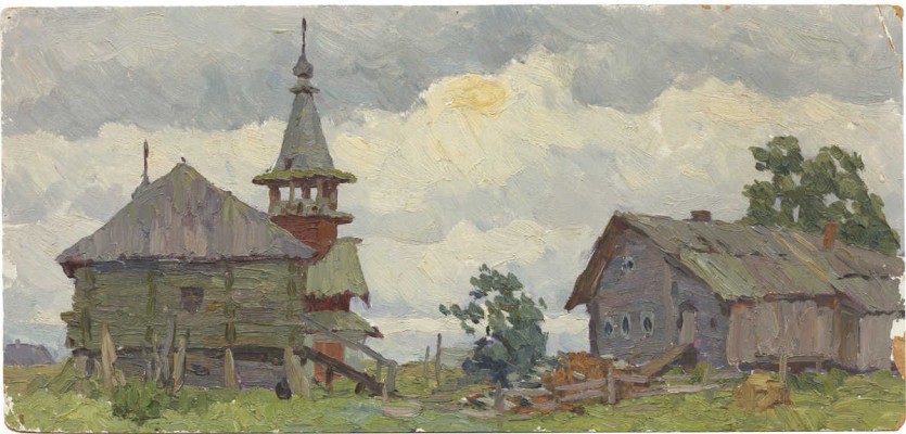 Лянглебен Моисей Вольфович. Кижи. Волк-остров
